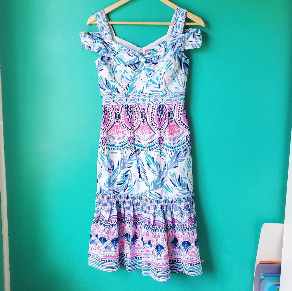 Lilly Pulitzer Iva Midi Dress Brand New With Tags